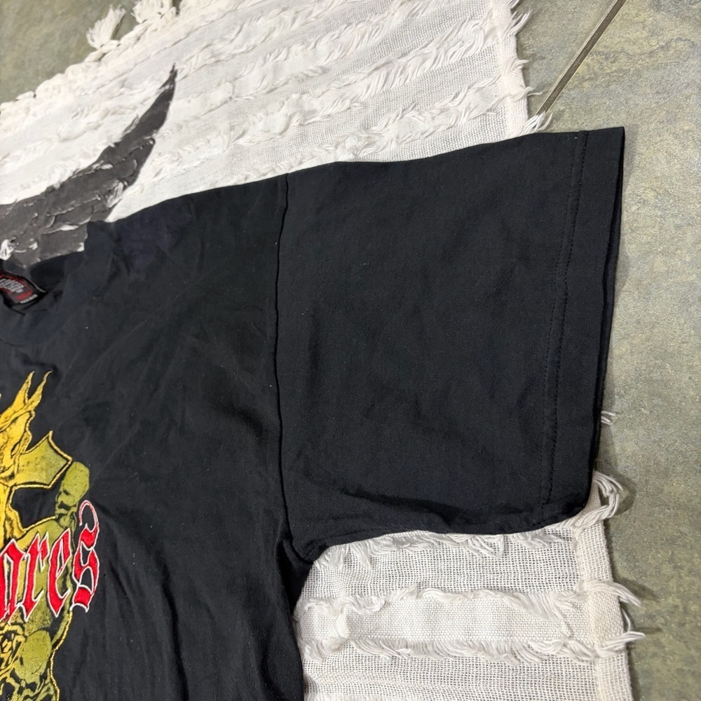 vtg 90s Jaguares La Leyenda Continua T Shirt SZ XL Mexico Rock Band Goth Punk - Picture 5 of 9